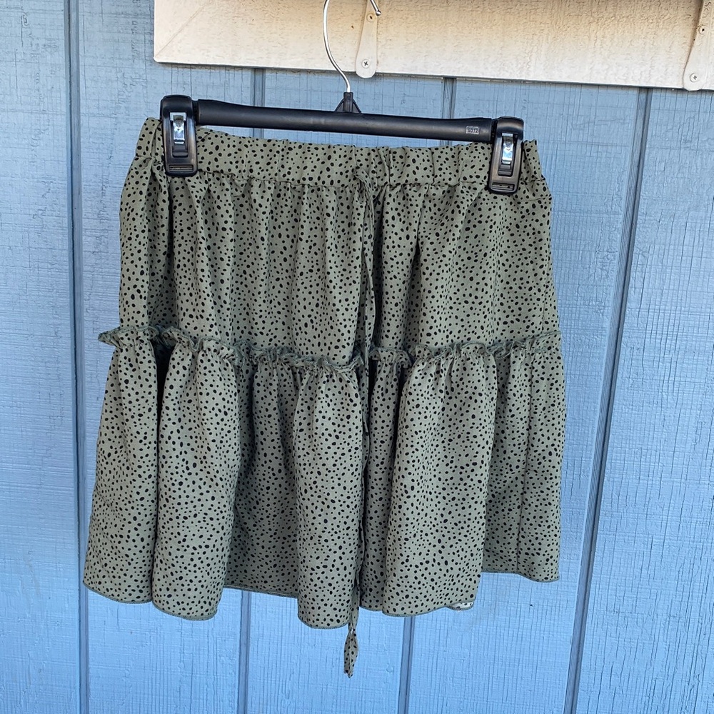 Shein Polka Dot Skirt